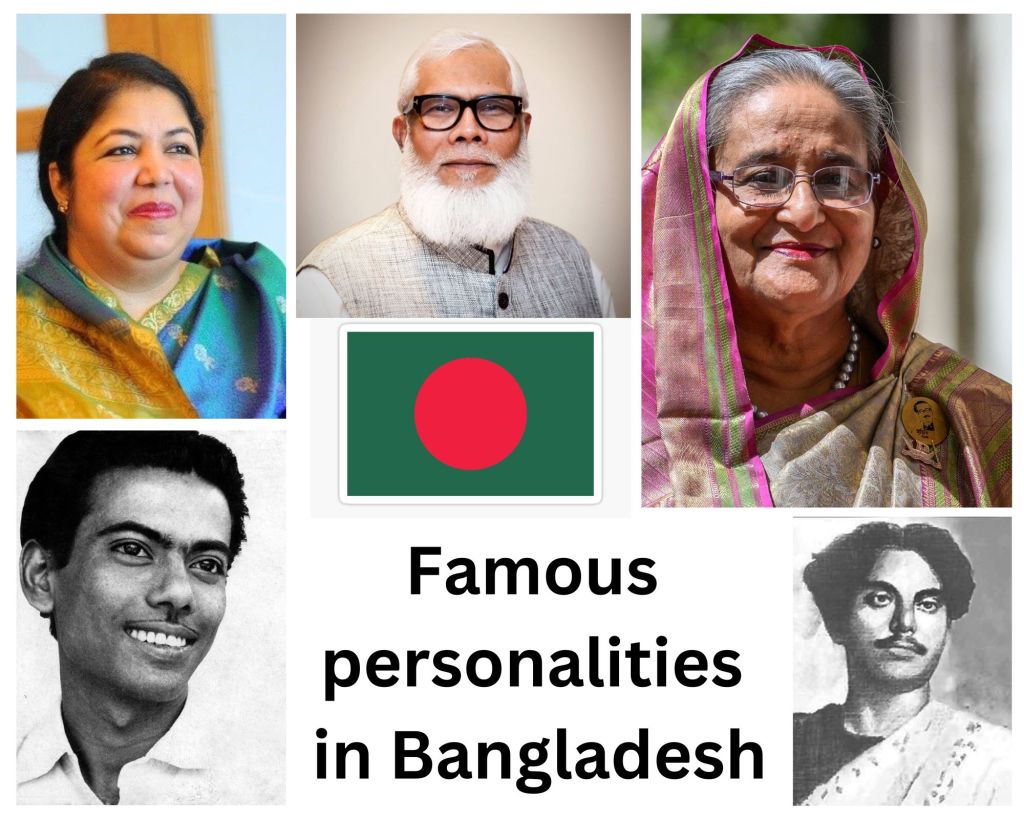 Famous personalities in Bangladesh